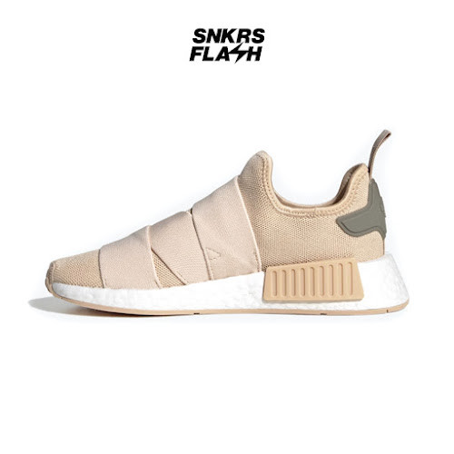 ADIDAS NMD_R1 W STRAP HALO BLUSH Sepatu Sneakers Wanita - GW9469 - Size 39.3