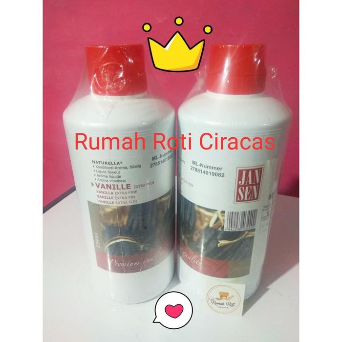 

Vanila Jansen Extract 250 Gr Botol Perasa Vanilla Vanili Kue Cake