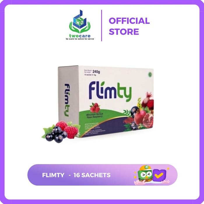 

Flimty Fiber Herbal DETOX USUS 1 Box Penurun Berat Badan HALAL BPOM