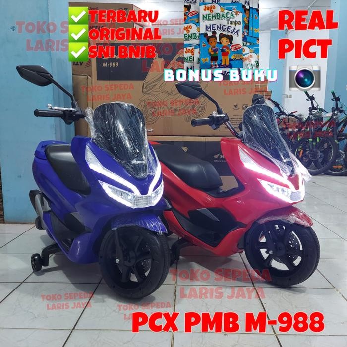 Motor Aki Anak Pcx Pmb M-988 Pcx , Motor Mainan Anak Honda Pcx Terbaru