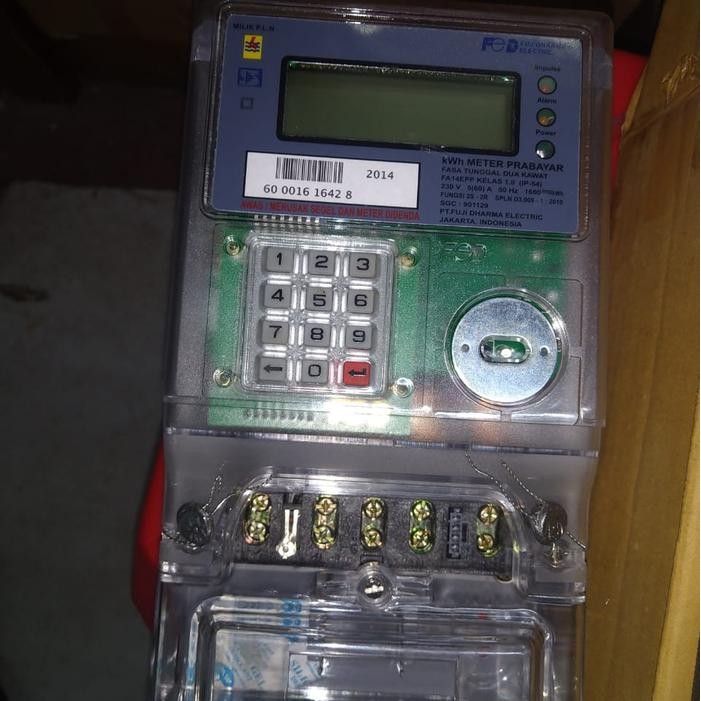 Kwh Meter Prabayar Fuji Dharma Electric 1 Fasa