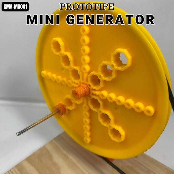 

SALE !!! DIY PROTOTIPE GENERATOR MINI MANUAL MENGUBAH ENERGI GERAK MEKANIK MENJADI ENERGI LISTRIK /