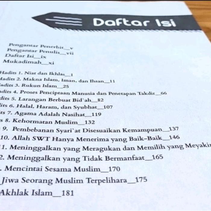 

SALE !!! SYARAH HADITS ARBAIN AN-NAWAWI - GEMA INSANI READYY