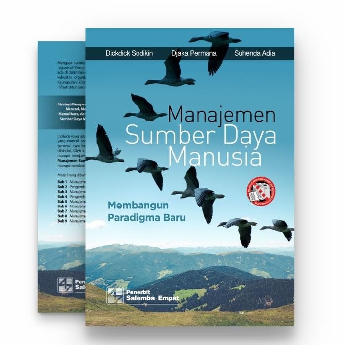 

SALE !!! BUKU MANAJEMEN SUMBER DAYA MANUSIA MEMBANGUN PARADIGMA BARU -DICKDICK READYY