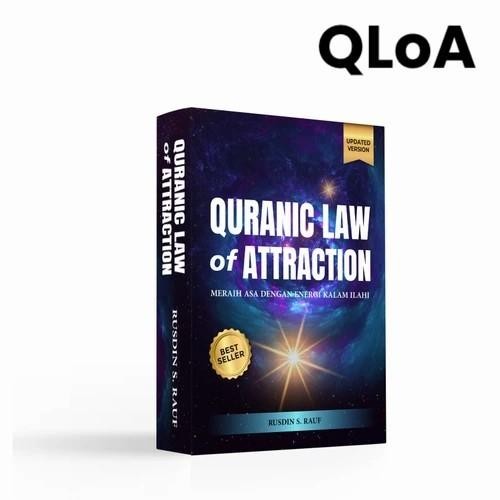 

SALE !!! BUKU QURANIC LAW OF ATTRACTION - RUSDIN S RAUF / QLOA SOFT COVER READYY