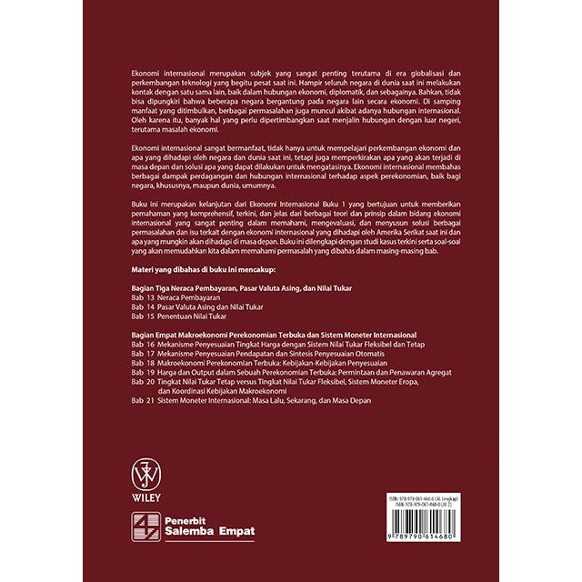 

SALE !!! EKONOMI INTERNASIONAL EDISI 9 BUKU 2-D. SALVATORE READYY