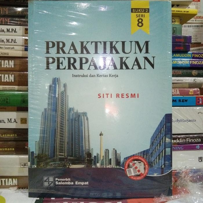 SALE  PRAKTIKUM PERPAJAKAN SERI 8 BUKU 1 DAN 2- SITI RESMI READYY