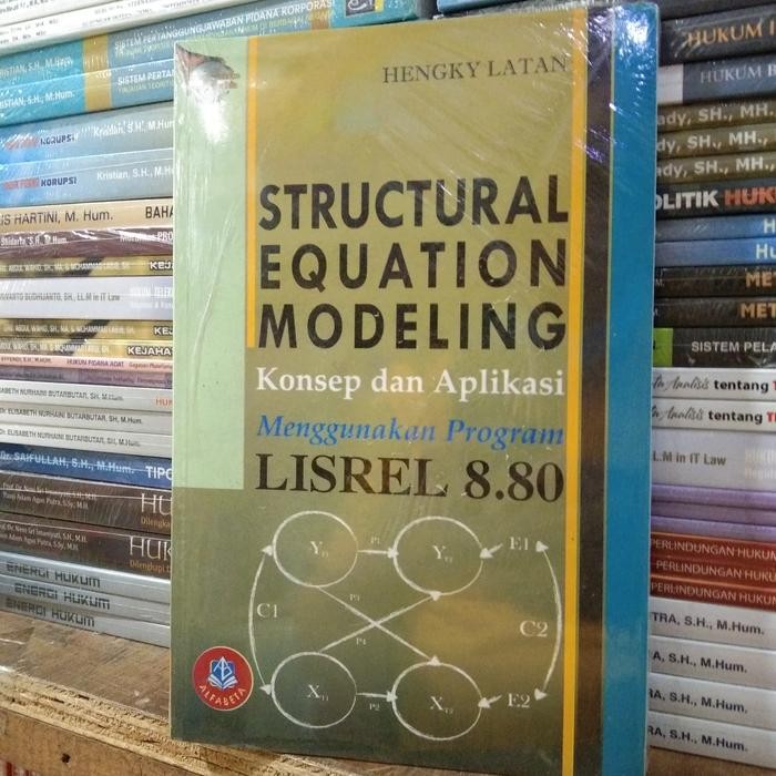 

SALE !!! STRUCTURAL EQUATION MODELING LISREL 8.80- HENGKY LATAN READYY