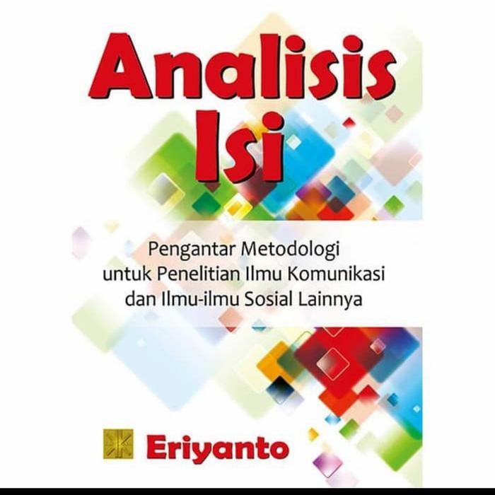 

SALE !!! BUKU ANALISIS ISI BY ERIYANTO READYY