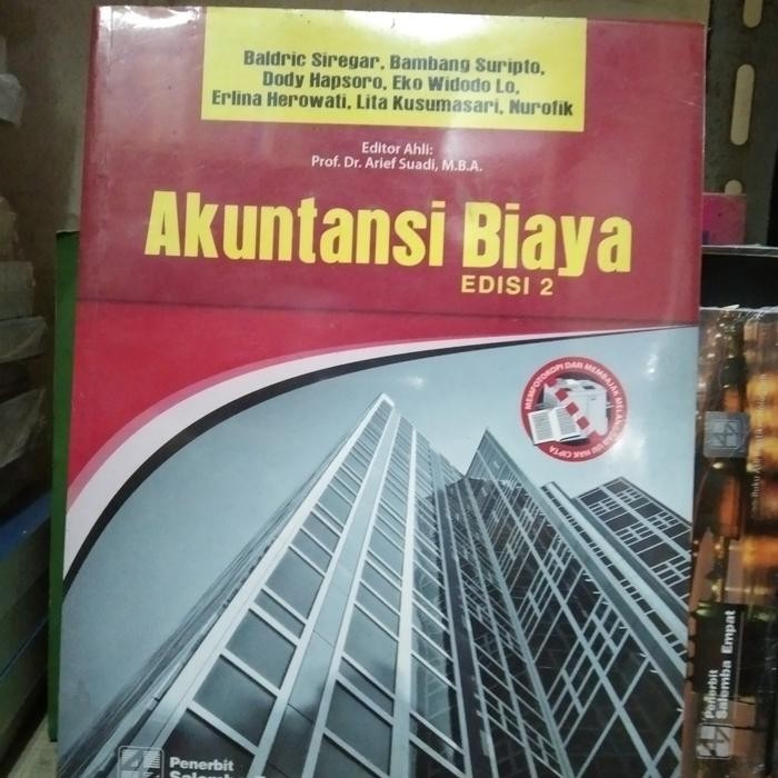 

SALE !!! AKUNTANSI BIAYA EDISI 2 BALDRIC SIREGAR DKK READYY