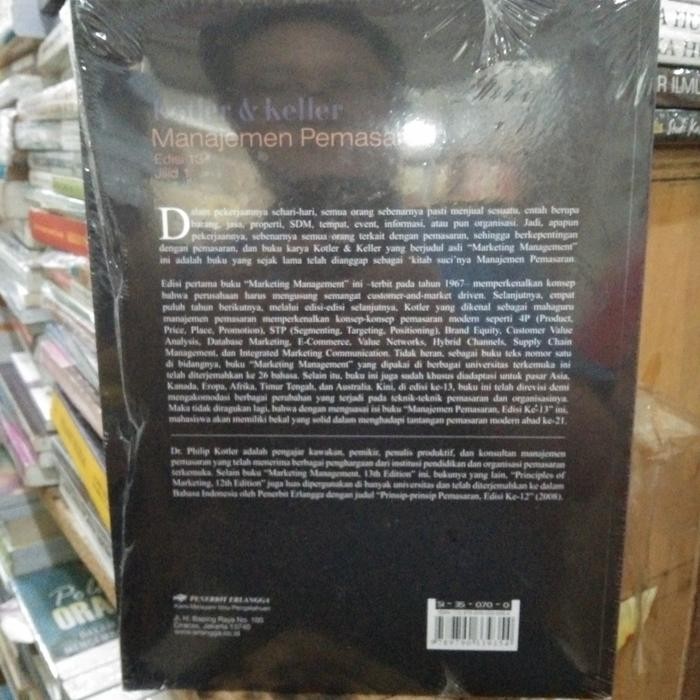 

SALE !!! MANAJEMEN PEMASARAN EDISI 13 JILID 1 PHILIP KOTLER KELLER ORIGINAL READYY