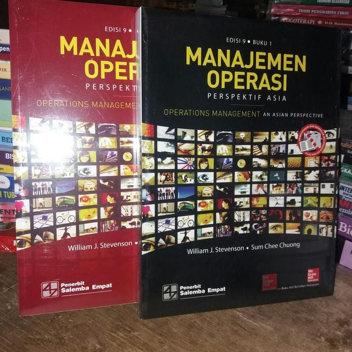 

SALE !!! MANAJEMEN OPERASI, EDISI 9 JILID 1 DAN 2, BUKU ORIGINAL.BY WILLIAM S READYY