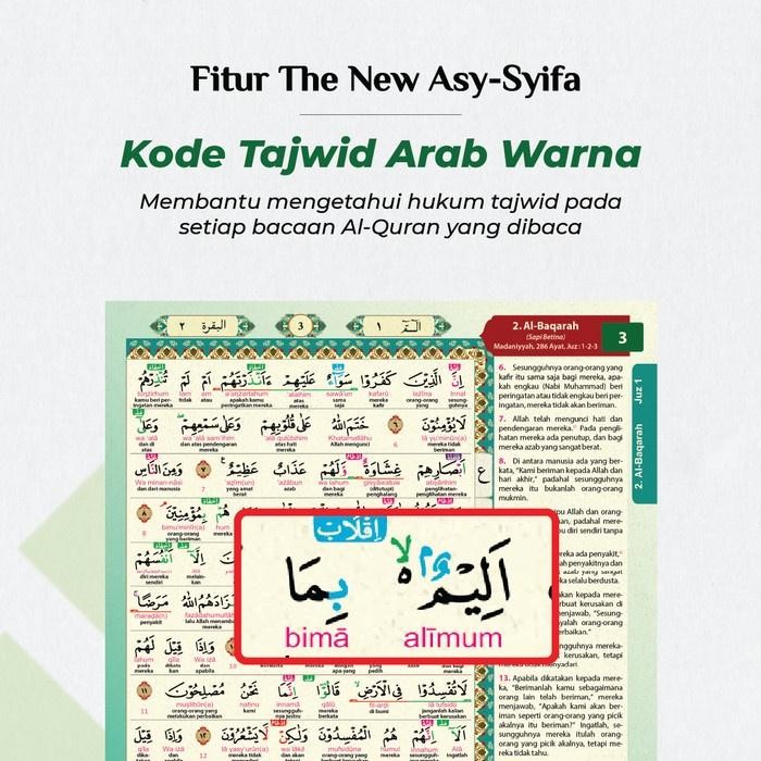 

SALE !!! AL-QURAN ASY-SYIFA AKBAR B4 AL QUR'AN JUMBO TERJEMAH PERKATA LATIN TAJWID WAQOF IBTIDA P.