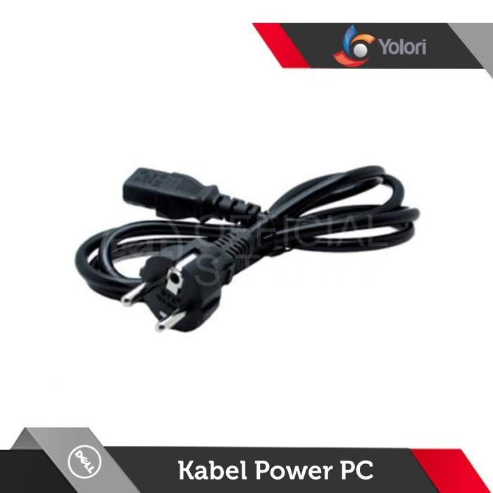 Dell Kabel Power Desktop Pc / Monitor Original