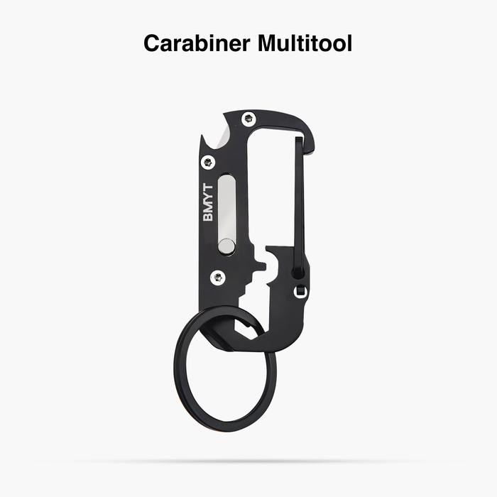 BMYT Carabiner Keychain Mutli Tool Gantungan Kunci Key Organizer EDC *