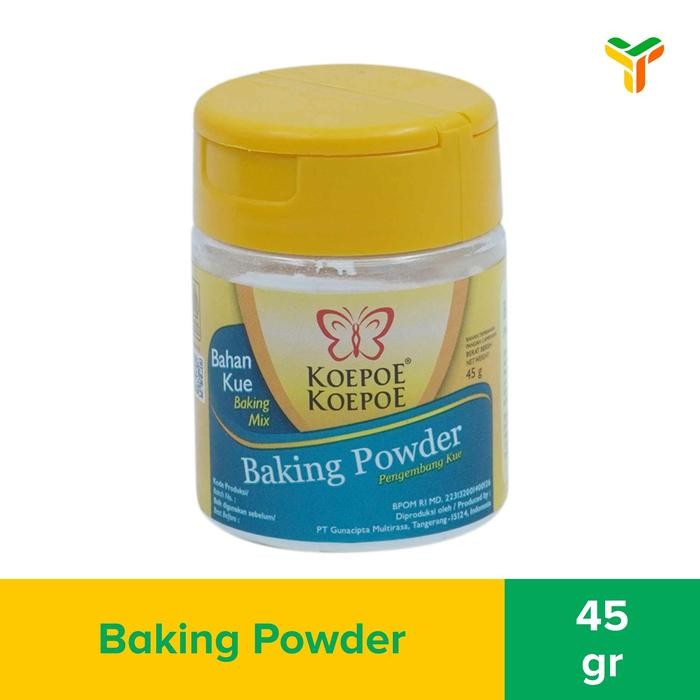 

Koepoe 2 Baking Powder 45 Gram