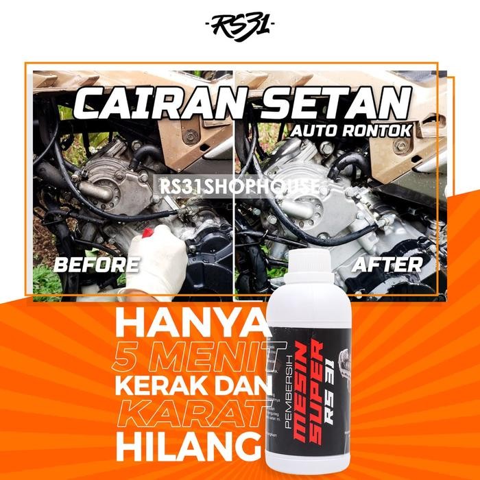 " RS31 Cairan Pembersih Mesin Super R531 Engine Degreaser Kendaraan