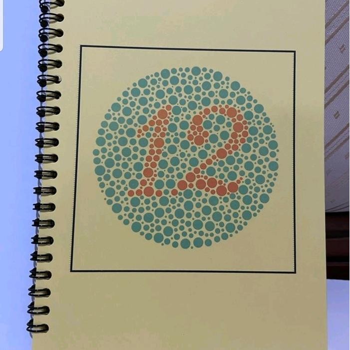 Buku Buta Warna 38 Plates