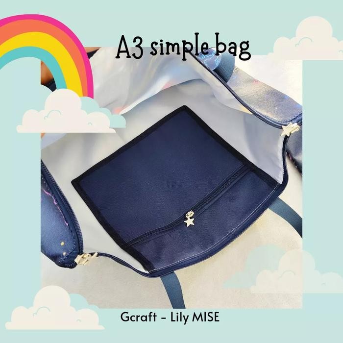 

Tas A3 - A3 Simple Bag - Tas Folder A3 - Tas Buku Gambar A3