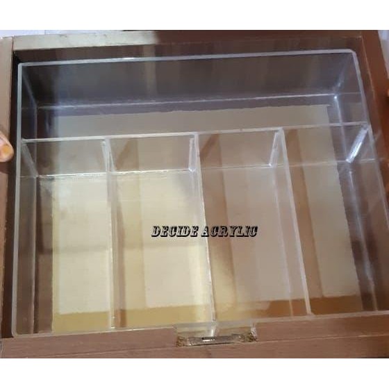 

Decide Acrylic Akrilik Rak Uang Kasir Custom