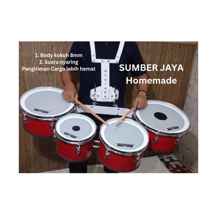 

TRIO TOM quintom dan quarto drumband