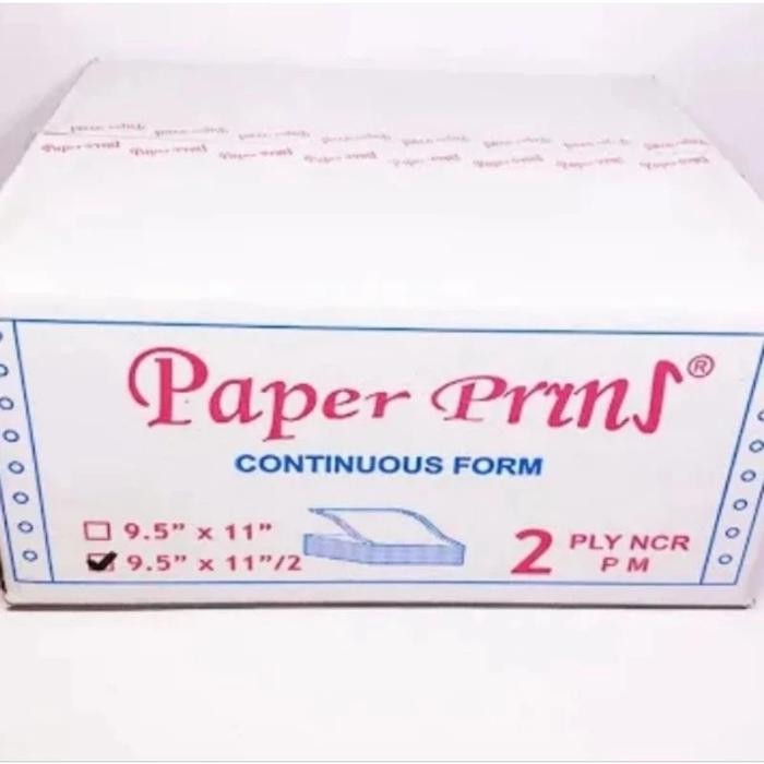 

Kertas Continuous Form 2 ply A4 Full