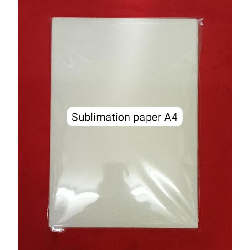 

Kertas Sublim A4 100 lembar Sablon Kaos Keramik Piring Mug