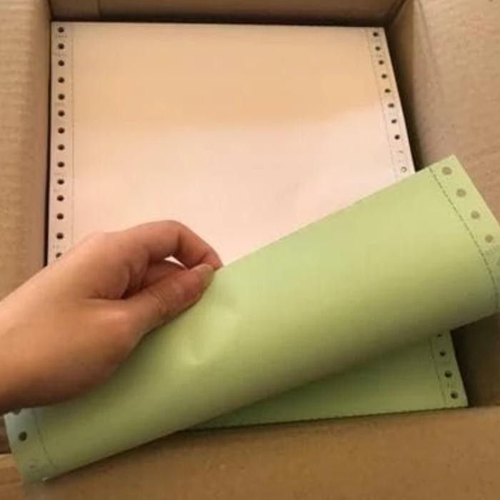 

Kertas Continuous Form 3 PLY NCR WARNA 9,5 x 11 (1 DUS PUTIH )