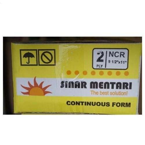 

KERTAS Continuous Form Sinar Mentari 2 Ply FULL