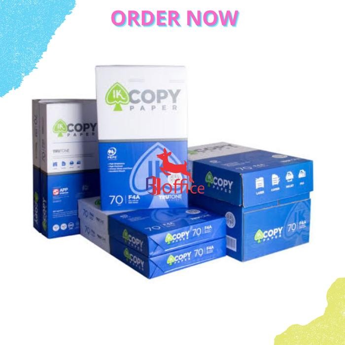 

IK Copy Kertas HVS 70 Gram A4 Murah Per Box