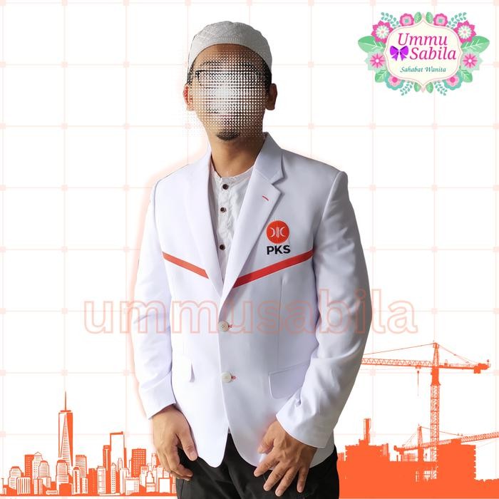 Jas Pks Ikhwan & Akhwat Logo Baru/ Baju Pks/ Seragam Pks/ Blazer Pks