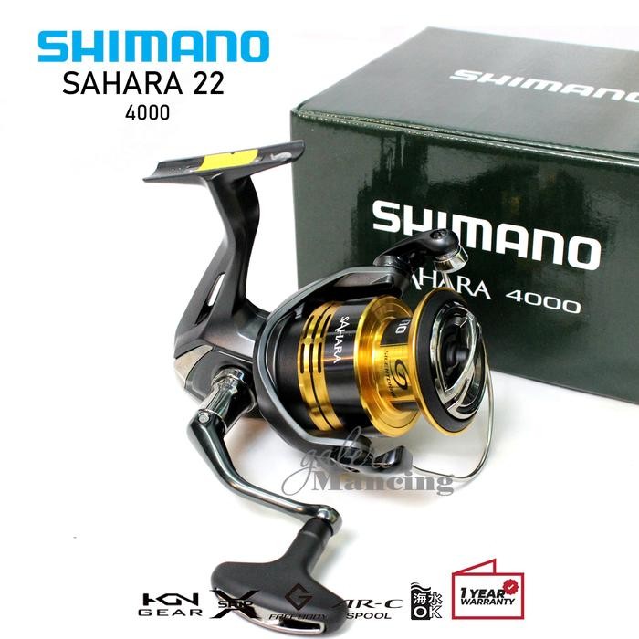 Reel SHIMANO Sahara C5000XG-4000XG-4000-C3000HG-C3000-2500-1000-500 FE 2022