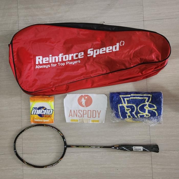 Raket Badminton Rs Super Power 700 Laser Termurah Best Quality 100% Original