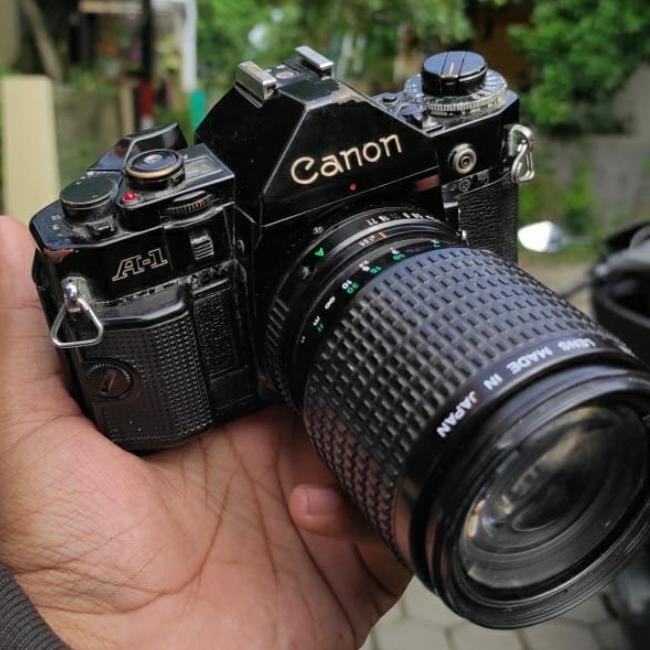 Jual Kamera Canon A1 Slr Analog Jadul Bukan Canon Av Ftb Fm10