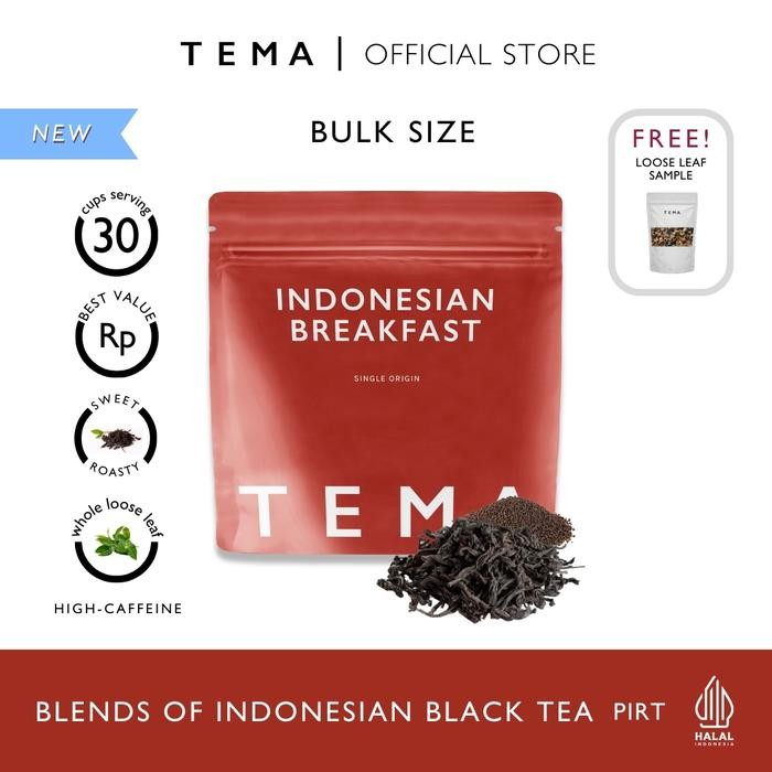 

TEMA Tea Loose Leaf Large Pouch - Indonesian Breakfast Black Tea