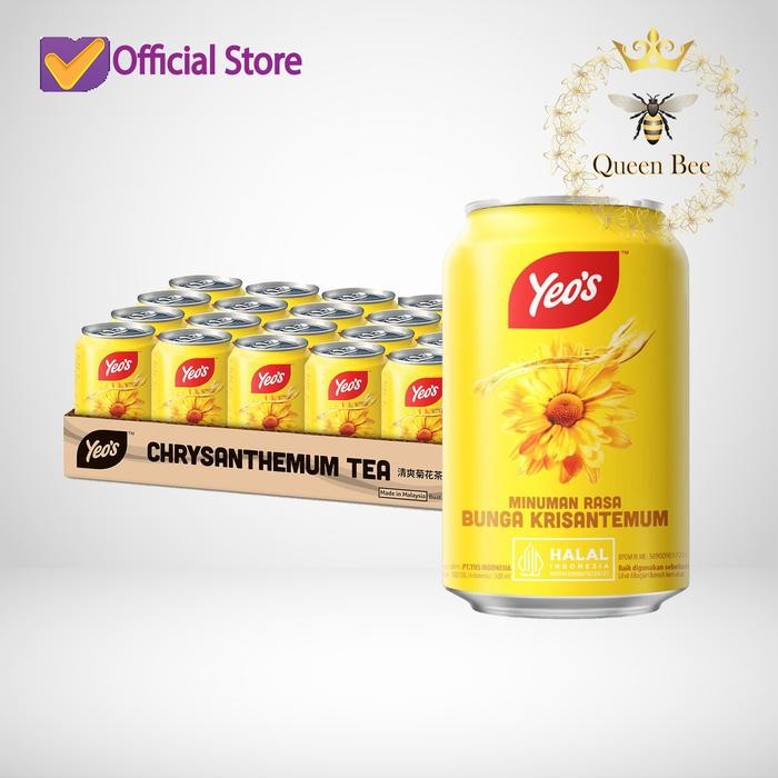 

Yeos chrysanthemum tea 24 kaleng @300 ml