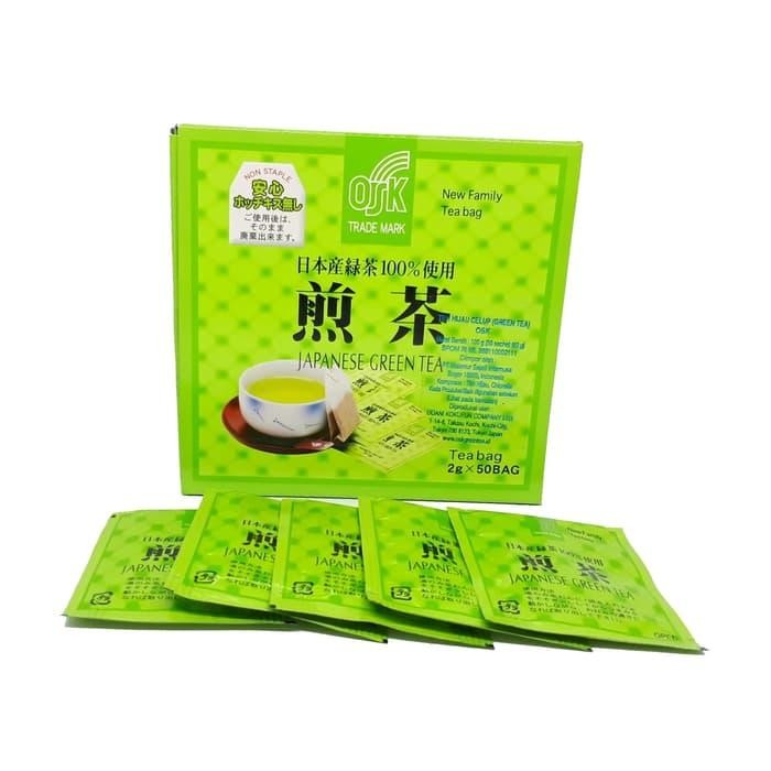 

OSK Japanese Green Tea / OSK Green Tea Teh Hijau Jepang 50 sachet