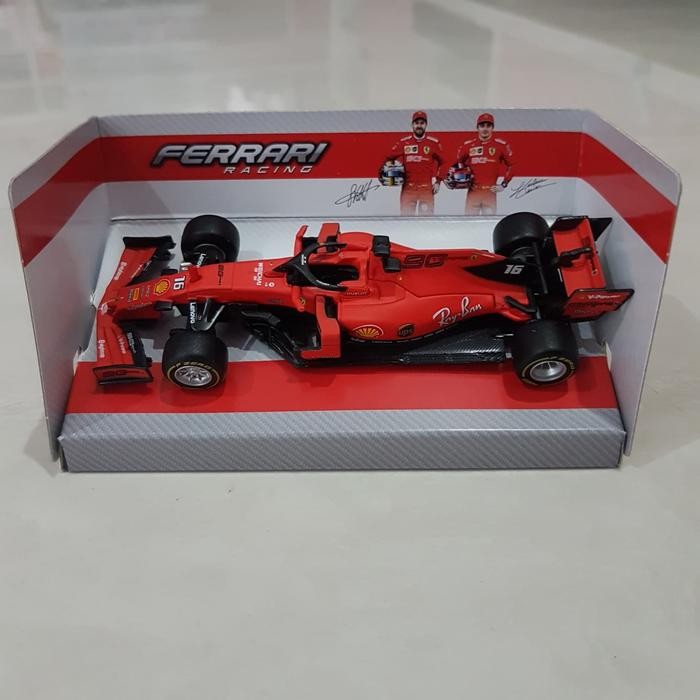 Bburago 1/43 Racing F1 SF90 2019 Charles Leclerc (Australian GP)