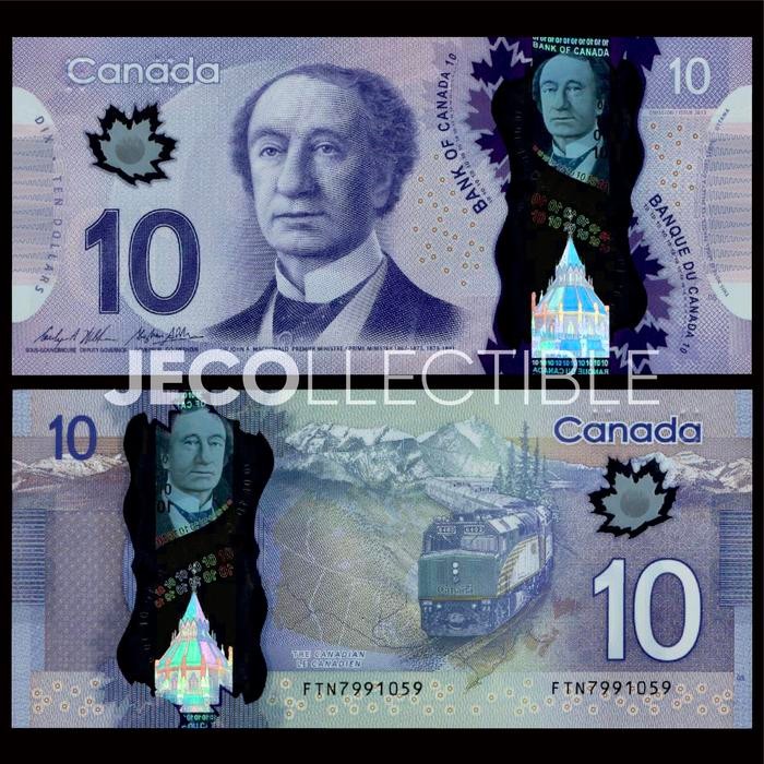 Canada P#107C 10 Dollars (2012) Polymer