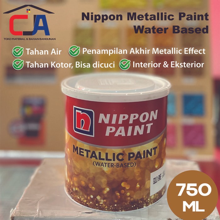 

Metallic Paint Water Based Tinting Cat Nippon Metalik