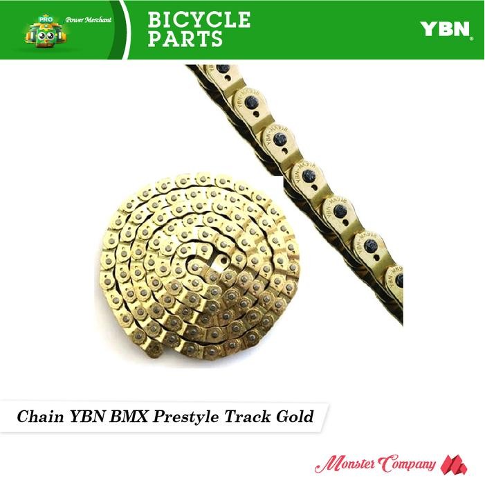 Chain Ybn Bmx Prestyle Track Gold