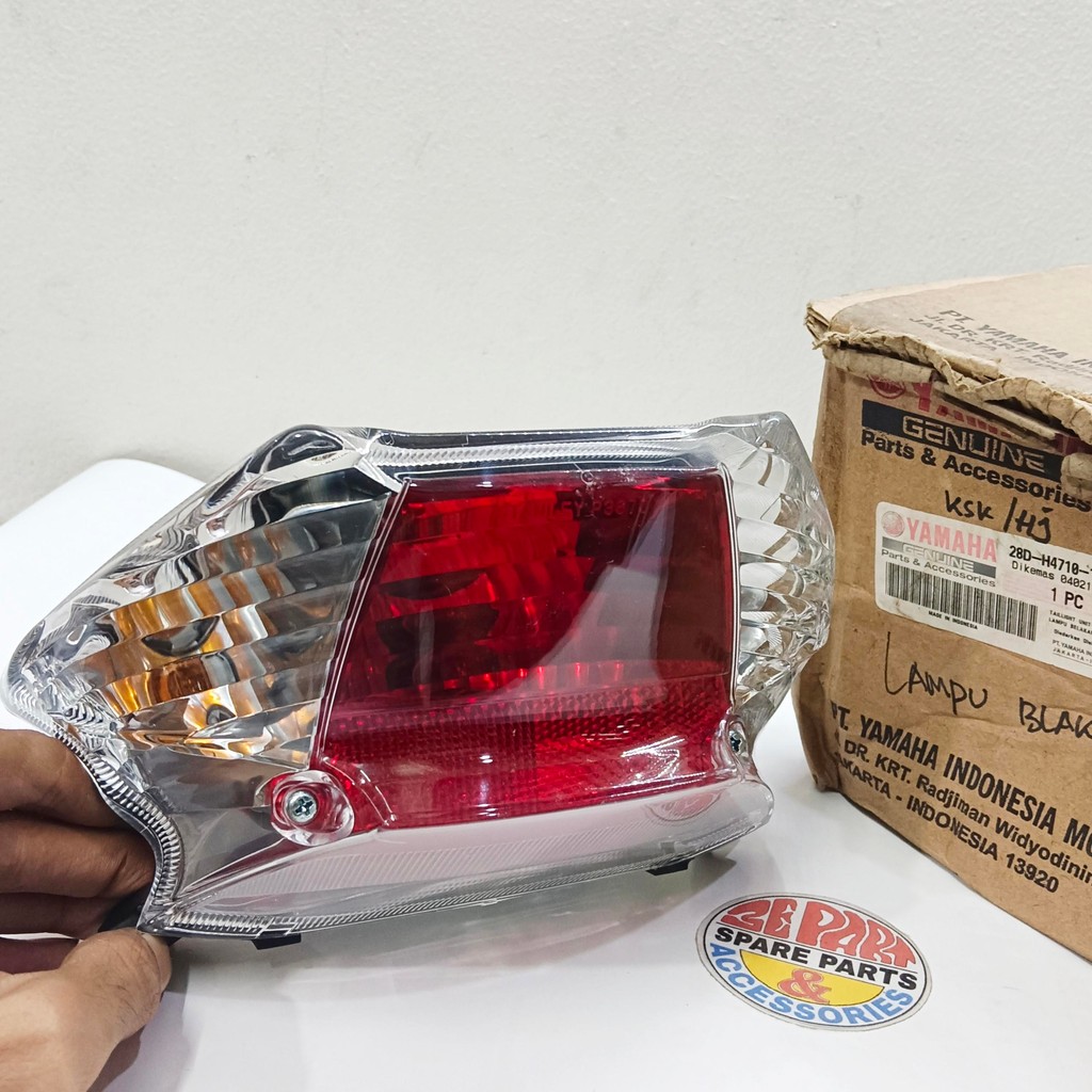 Lampu Stop Mio Lama Sporty Smile Stoplamp Assy Ori Yamaha 28D-H4710-10 Limited Item Barang Langka Sp