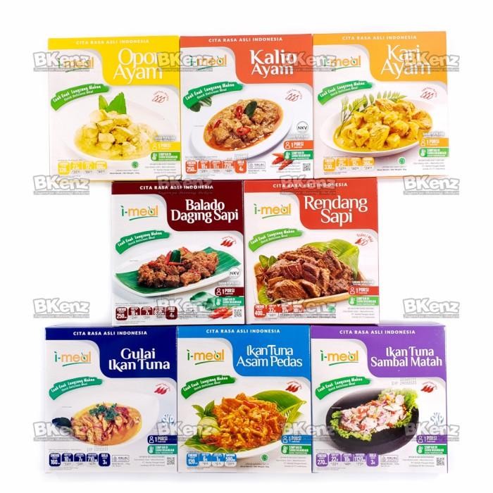 

(Allthebest) iMeal Lauk Makanan Siap Saji i-Meal Rendang Balado Kari Opor