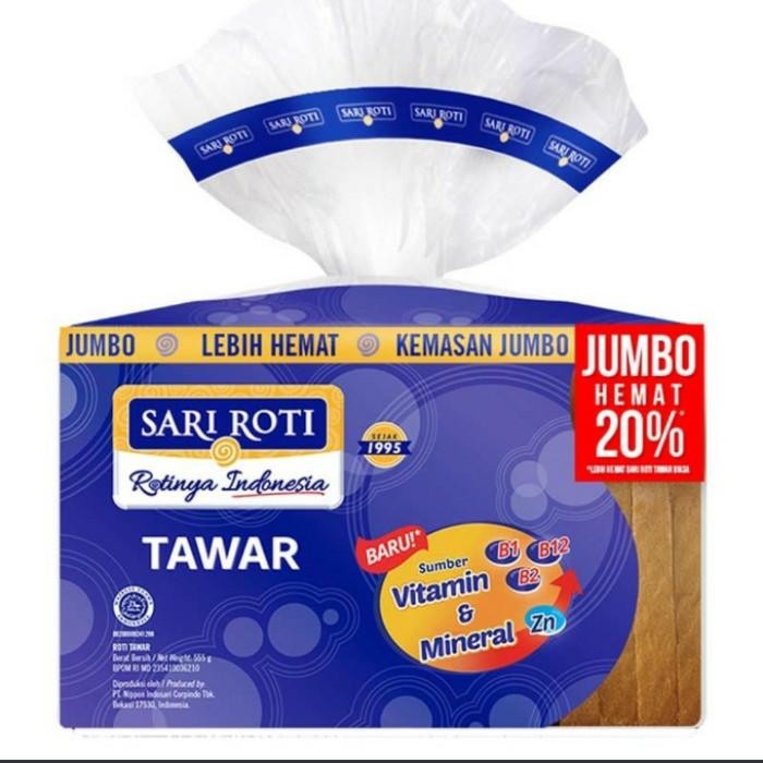 

(Allthebest) Sari roti tawar jumbo