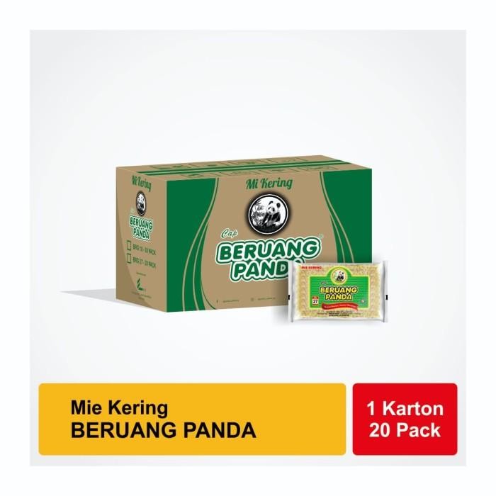 

(Allthebest) Mie kering cap Beruang Panda isi 27 - KEMASAN DOS (isi 20 pack)