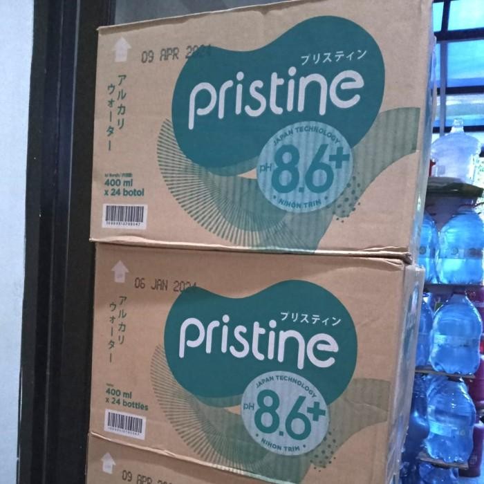 

(Allthebest) pristine air mineral 400ml dengan ph 8.6 +