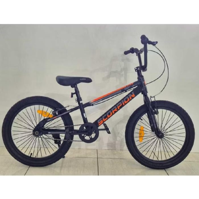 Best seller Sepeda Scorpion BMX 20 inch V-brake bearing Terlaris