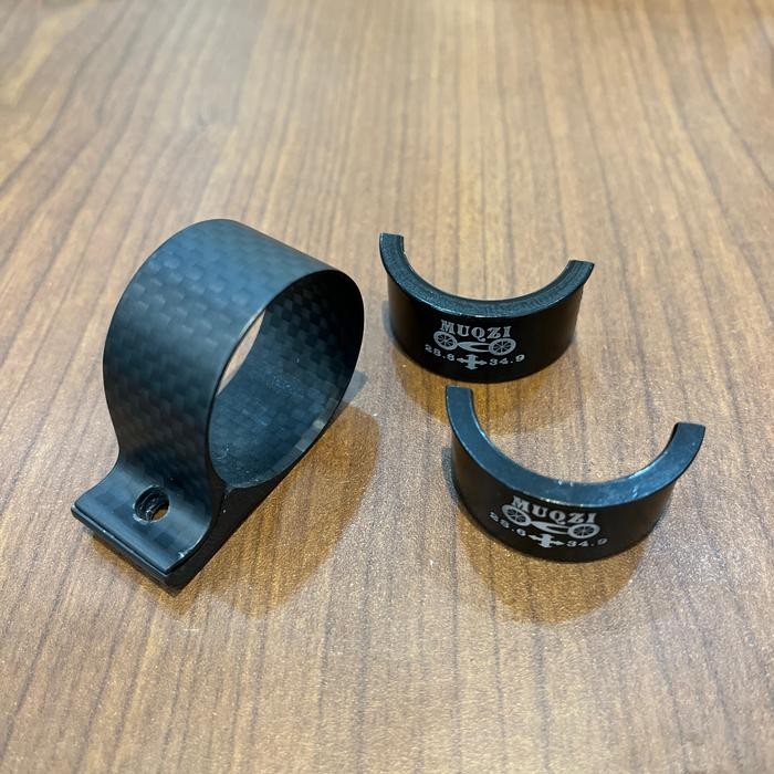 Best seller FD CLAMP CARBON 34,9 + extentiin ke 28,6 Terlaris