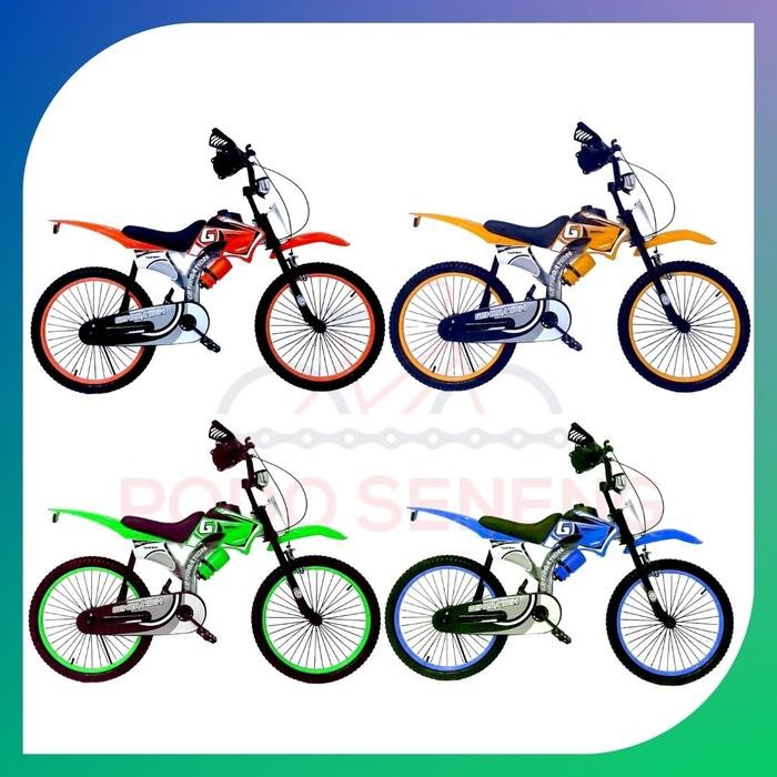 Best seller Sepeda BMX Trail Generation GE-8988 Ukuran 12/16/18/20 Inch Sepeda Anak Cowok Bersepeda