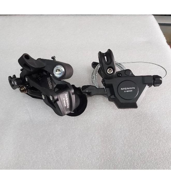 Best seller MINI GROUPSET SENSAH 10 SPEED SHIFTER KANAN DAN RD SHORT Terlaris